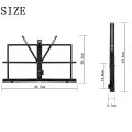 Notation Stand Lyrics Stand Adjustable Music Stand with Carrying Bag Suitable for Books, Notes, Violin Lyrics Instrumental Performance Desktop Book Stand. 
