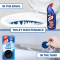 Harpic Toilet Cleaning Liquid Power Plus 10x Total Clean 750ml + 45g Drain Cleaning Xpert Powder Combo Pack. 