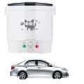 Electric Mini Rice Cooker Portable MultiCooker Household Rice Cookers 12V 24V 220V Pot Cooking Machine Pans For Car Truck Home.