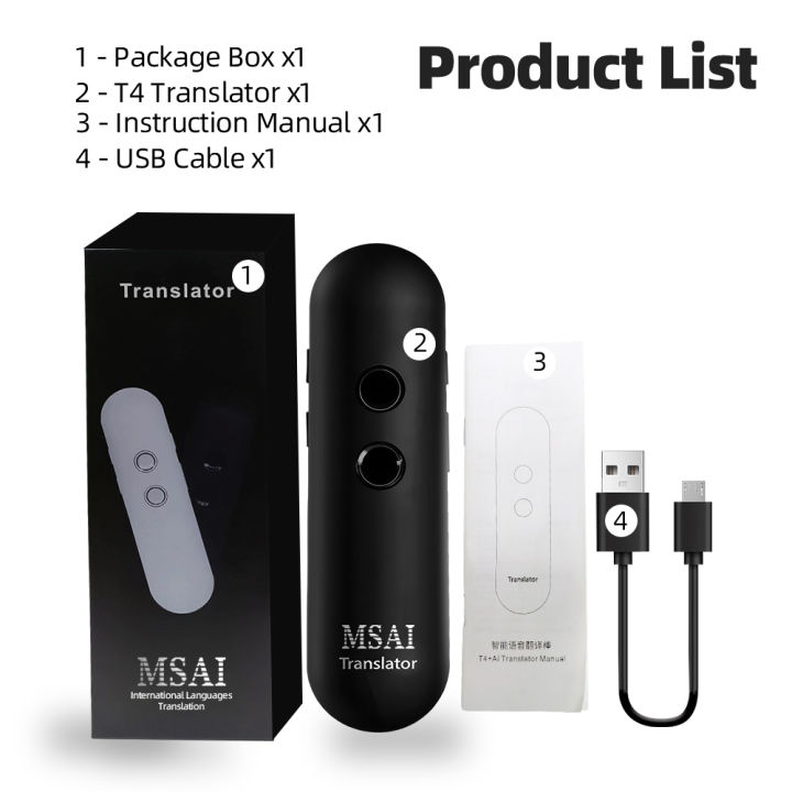 MSAI%20T4%20Smart%20Voice%20Translator%20131%20Languages%20Bluetooth%20APP%20122%20Languages%20Photo%20Translation%20Real-Time%20Two-Way%20for%20Travel%20Business%20-%20Image%207