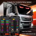 35.3in Smart Control LED Display Car Windshield Eyes LED Matrix Pixel Panel Display Evil Eyes LED Screen For The Car Windshield. 