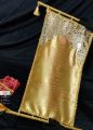 handmade customized beautiful Royal wedding invitation full Royal scroll style fabric invitation. 