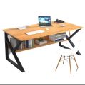 ARTSOLE 48-Inch Heavy Duty Computer Desk | Gaming & Office Table | Waterproof Wooden Top | Metal Frame with Bookshelf | Study & Workstation Table. 