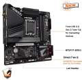 Intel Core i9 13900K Processor CPU With LGA 1700 Intel Z790 Motherboard Gigabyte Z790M AORUS ELITE AX DDR5 Motherboard 128GB M.2. 