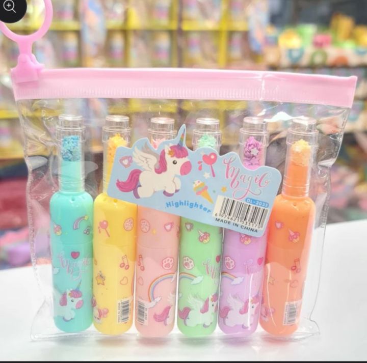 Unicorn Highlighter For Boys/Highlighter Marker Pen For Kids