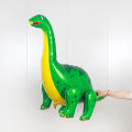 1pc Cute Freestanding 3D Dinosaur Balloon,T-Rex Long Neck Animal Balloon,Birthday Party,Party Favors. 