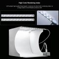 Puluz Light Box Ring Led Folding Lightbox Tent Box Kit Photo Studio Tabletop Shooting Portable Photo Studio Lightbox Photography.