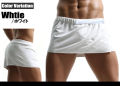 Sleep Bottoms Man Microfiber Pajamas Men Nightwear Short towel Pants Side Split Bathrobe Culottes Soft Thick.