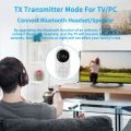 3 in 1 Bluetooth 5.3 Audio Receiver Transmitter 3.5MM AUX FM Transmitter Wireless Audio Adapter With Mic For Car TV PC Speaker.