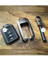 Toyota Corolla Grande zinc Alloy metal key Fob remote cover with key chain. 