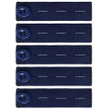 5pcs/lot Elastic Waist Extenders Adjustable Waistband Expanders for Women Men Jeans Pants Button Extender.
