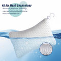 SPA bathtub pillow, bone shaped quick drying bathtub pillow, bathroom shower head and neck pillow, machine washable bathtub pad. 