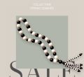 Black and white Tasbih Marbel Beads Tasbeeh, Beautiful gift for your Love once, New Design Tassels. 