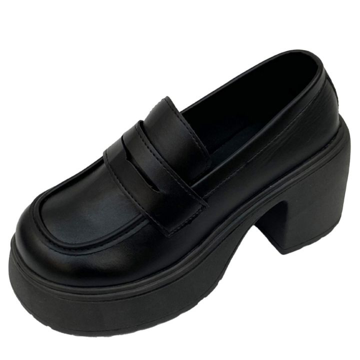 women's%20thick%20soled%20shoes%20Hot%20Sale%20Women%20Retro%20Pumps%20High%20Heels%20Fashion%20comfort%20Loafers%20Woman%20Uniform%20Mary%20Jane%20Shoes%20Ladies%20%EF%BB%BF%20-%20Image%205