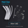 1Set DIY Tool Rebuild Kit Mesh A1 Coil Resistance Wire For GTX OXVA Xlim 0.6ohm 0.8ohm 1.0ohm 1.2ohm Hand Tool Repair Accessary. 