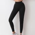 Women Butt Lifting Yoga Leggings Elastic Workout High Waist Tummy Control Ruched Booty Pants Seamless Gym Compression Tights. 