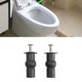 2pcs Expansion Screw Toilet Seat Top Fix Seat Hinge Hole Fixings Well Nut Screw  Back To Wall Toilet Cover Accessories. 