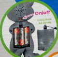 TALKING TOM W/SING SONGS , GREY & WHITE 2 COLORS  ING, WITH BUBBLE BAG Talking Tom AI Touch Toy - Intelligent Sound Recording Cat Toys - 5 Touch Sound For Kids Boys and Girls - Size 9-inch. 