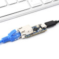 RP2350-ETH Mini Development Board Ethernet Port Module Based on Official RP2350 Microcontroller Compatible for Arduino. 