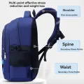 New Elementary School Students Schoolbag Boys 1-3-6 Grades 6-12 Years Old Lightweight Leisure CHILDREN'S Shoulder Bag Large Capa. 