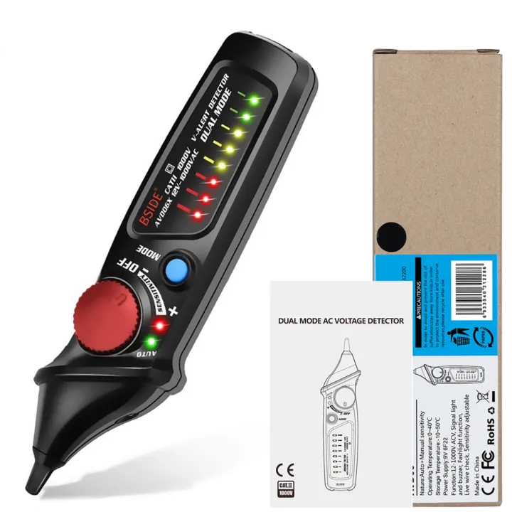 BSIDE%20Non-Contact%20Voltage%20Detector%20Tester%20Indicator%20Profession%20Smart%20Test%20Pencil%20Live/phase%20Wire%20Breakpoint%20NCV%20Continuity%20Meter%20-%20Image%208