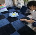 30*30CM Soft Plush Kids Carpet Baby Play Mat 10PCS Puzzle Carpet Warm Playmat Interlocking Exercise Tiles Foam Children's Mat. 