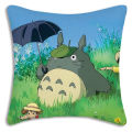 Cute Cartoon T-TOTOROS Pillowcase Home Decorations Decorative Sofa Cushions Cover for Sofa Living Room Decoration Anime Pillow.