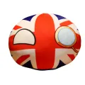 Funny Polandball 10cm Countryballs Toy Plush Pendant Plush Doll Countryball USSR USA FRANCE RUSSIA UK JAPAN GERMANY ITALY. 