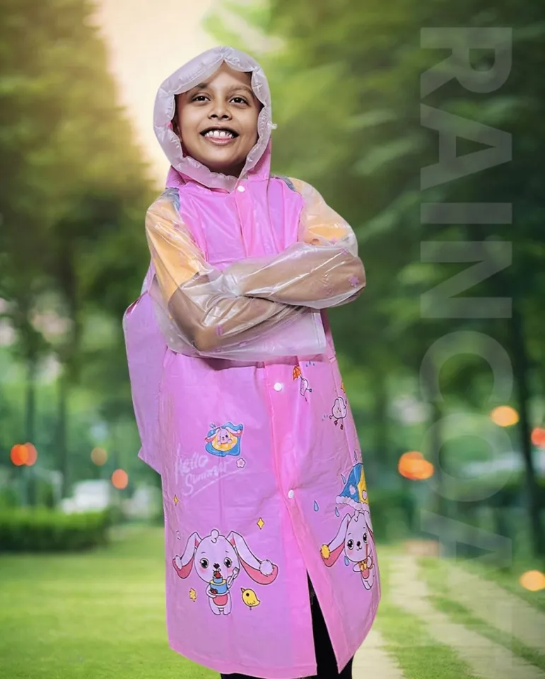 Splendid Versatile -Choice and Remark -Children Raincoat