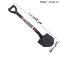 Simulated Metal Shovel Decoration For 1/10 1/18 1/24 Rc Tracked Vehicle Axial Scx10 90046 D90 Yikong Rgt Traxxas Trx4 Trx4m D12. 