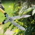 Deli Garden Tools Gardening Scissors Flower Pruner Garden Shears Lawn Special Hedge Shears Pruning Branches for Plant Cutter.