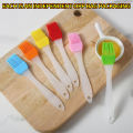 Silicone Oil Brush Small Barbecue Brush Household Kitchen Baking Pancake Oil Brush Tool High Temperature Resistant No Hair Drop.