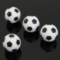1Pc 28/32/36mm Mini Resin Table Soccer Balls, Black White Replacement Balls for Tabletop Football, Indoor Party Board Game. 