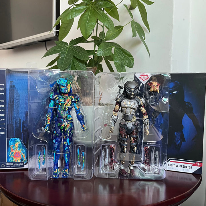Predator Fugitive Figure Aliens vs Predator Thermal Vision Fugitive Predator Action Figure Model Toys Doll Birthday Gifts