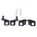 1Pair Universal Car Ball Stud Gas Shock Struts Mounting Bracket for Gas Spring Struts Lift Support Shock. 