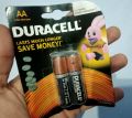 Duracell AA Alkaline 1.5 V batteries 2 Pcs Long lasting.