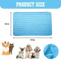 Dog Cooling Mat Large Cooling Pad Summer Pet Bed for Dogs Cats Kennel Pad Breathable Pet Self Cooling Blanket Dog Crate Sleep. 