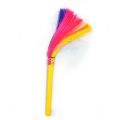 Duster With Wood Handle Removing Dust on items Cleaning Home Car Cleaner Dust Handle Pole Cobweb Brush Multicolour(දූවිලි පිසනය)-01nos. 
