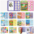 Preschool Busy Book for Toddlers Kids Early Education Montessori Toys 12 Themes Matching Quiet Books Kindergarten Learning Aids. 