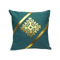 Cushions Covers New Applique Design Laser Cut Golden Print. 