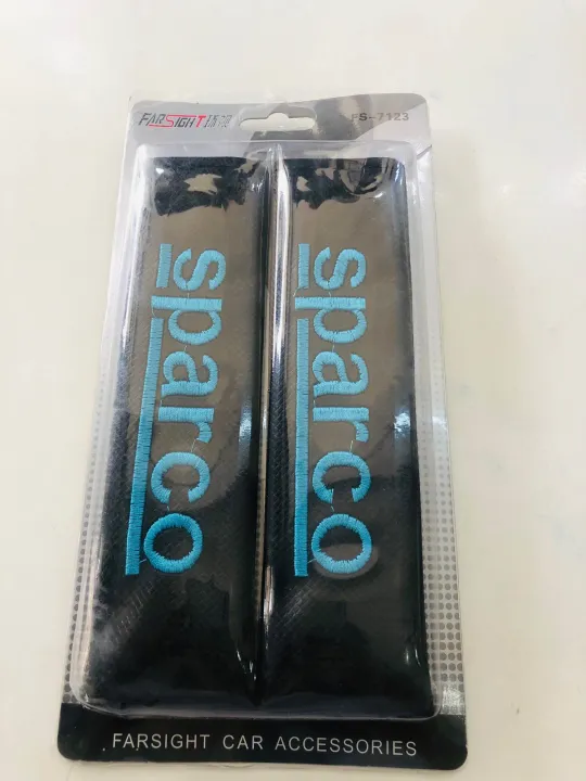 Sporty%20Sparco%20Car%20Seat%20Belt%20Cover%202Pcs%20-%20Image%202