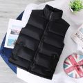 White Vest Jacket Men Slim Fit Stand Collar Sleeveless Puffer Jackets Spring Autumn Casual Waistcoat Men Warm Coat 2023 Trends.