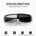 JSJM New Classic Flip Up Polarized Sunglasses Men Photochromic Fishing Driving Sun Glasses Night Vision Driving Eyewear Gafas. 
