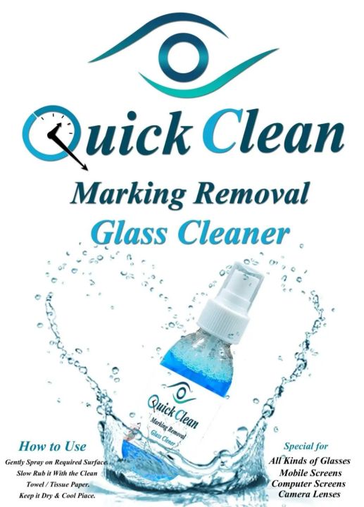 "QUICK CLEAN" Cleaner, Speacilly All Kinds of Glasses / Camera Lenses / Mobile Screen / LCD-LED