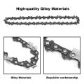 8 Inch Pole Saw Chain 3/8" LP Pitch, .050" (1.3 mm) Gauge for 8" (20cm) Bar, 33DL Chainsaw Chain for Wood Cutter Replacement. 