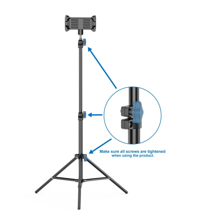 160cm%20Liftable%20Foldable%20Arm%20Tripod%20Floor%20Tablet%20Stand%20Phone%20Live%20Holder%20Support%20for%20IPhone%20IPad%20Smartphones%20Lounger%20Bed%20Mount%20-%20Image%204