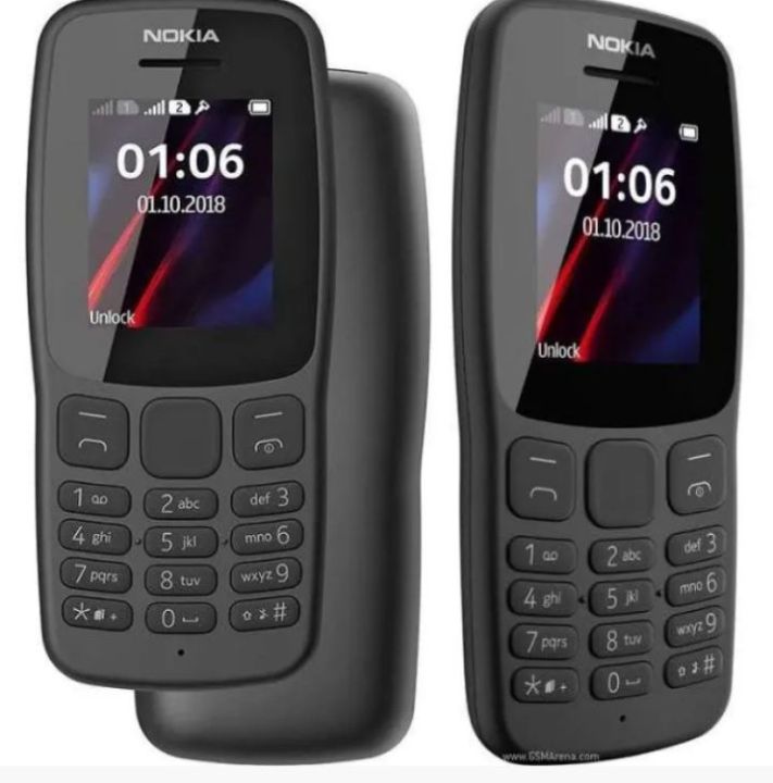 Nokia 106 2018 dual sim high quality keypad 2000 contact PTA approved
