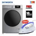 Skyworth 7 Kg Front Load Washing Machine With BLDC Inverter Motor. 