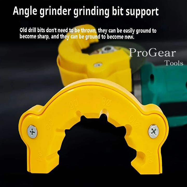 Drill bit sharpener suitable for all drill bits, suitable for angle grinder accessories, drill bit sharpener
