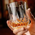 Transparent Diamond design Coke Glass/ Olila-W41/ Sorbot glass (6 pcs) set.